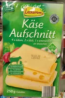 Mängden socker i Käseaufschnitt
