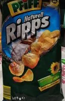 Mängden socker i CHIPS POMMES TERRE ONDULEES SALEES