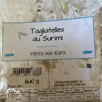 Mängden socker i Tagliatelles surimi