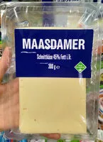 Mängden socker i Maasdamer