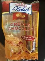 Mängden socker i Crêpes chocolat 