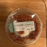 Mängden socker i Concassé de tomates