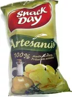 Mängden socker i Patatas artesanas 100% aceite de oliva