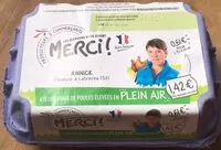 Mängden socker i Oeufs frais