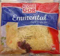 Mängden socker i Emmental français râpé