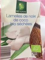 Mängden socker i Lamelle de noix de coco sechées