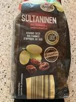 Mängden socker i Sultaninen, ungeschwefelt