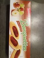 Mängden socker i Barquettes Choco-Noisette