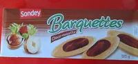 Mängden socker i Barquettes choco-noisette