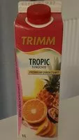 Mängden socker i Tropic 5 Früchte