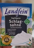 Mängden socker i Schlagsahne haltbar