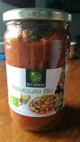 Mängden socker i Ratatouille Bio
