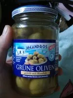Mängden socker i Olives vertes farcies aux amandes