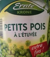 Mängden socker i Petits pois à l'étuvée