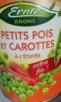 Mängden socker i Petits pois et carottes