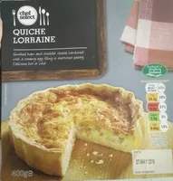 Mängden socker i Quiche Lorraine