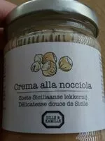 Mängden socker i Crema alla nocciola