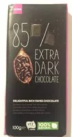 Mängden socker i Extra Dark chocolate