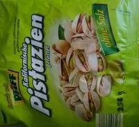 Mängden socker i Pistaches grillées non salées