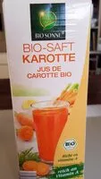 Mängden socker i Bio-Saft Karotte