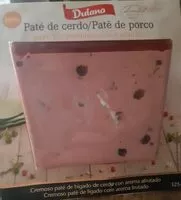 Mängden socker i Paté de cerdo y pavo con arándanos