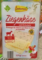 Mängden socker i Ziegenkäse