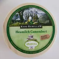 Mängden socker i heumilch camembert