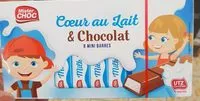 Mängden socker i Coeur au lait et chocolat