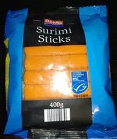 Mängden socker i Bâtonnets de surimi