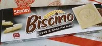 Mängden socker i Biscino Cacao & Chocolat blanc