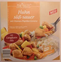 Mängden socker i Huhn süss-sauer
