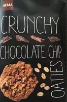 Mängden socker i Crunchy chocolate chip
