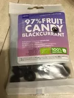 Mängden socker i Candy blackcurrant
