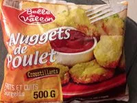 Mängden socker i Nuggets de poulet
