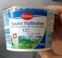 Mängden socker i Demi crème acidulée