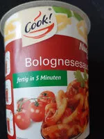 Mängden socker i Nudelsnack Bolognesesauce