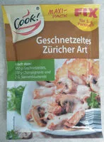 Mängden socker i Geschnetzeltes Züricher Art