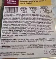 Mängden socker i Tartine gelatinate