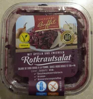 Mängden socker i Salade de chou rouge a la pomme
