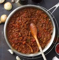 Mängden socker i Bolognese