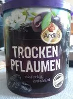 Mängden socker i Trocken Pflaumen