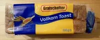 Mängden socker i Vollkorntoast