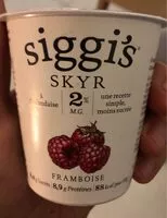 Mängden socker i skyr framboise