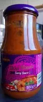Mängden socker i Curry sauce Tikka Masala