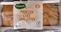 Mängden socker i Madeira Cake sans gluten