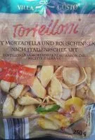 Mängden socker i Tortellini
