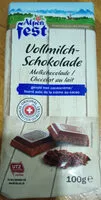 Chocolat au lait fourré avec de la crème au cacao