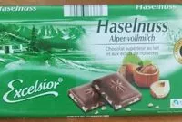 Mängden socker i Schokolade Alpenvollmilch Haselnuss