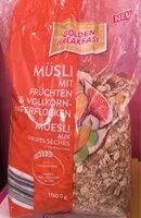Mängden socker i Muesli aux fruits séchés