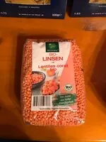 Mängden socker i Linsen Bio rot